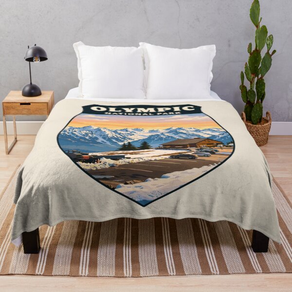 Item preview, Olympic National Park Sticker, Washington Poster designed and sold by Gideon Emmerich.