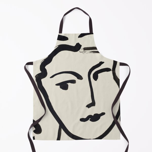 Item preview, Visage De Femme by Henri Matisse: Minimalist Fauvist Line Art Poster designed and sold by artofuniverse.