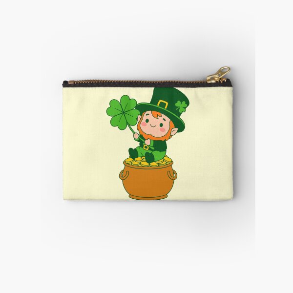 Item preview, St Patricks Day Cute Baby Leprechaun Pot Gold designed and sold by Imaginationbeyond.