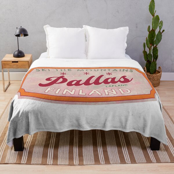 Item preview, Pallas, Finland, Lapland, Ski, textured skiing badge designed and sold by Wanderful-roads.