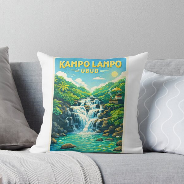 Item preview, Kampo Lampo Waterfall Ubud Bali Indonesia – Gianyar Regency and Tukad Petanu designed and sold by Aryabek.