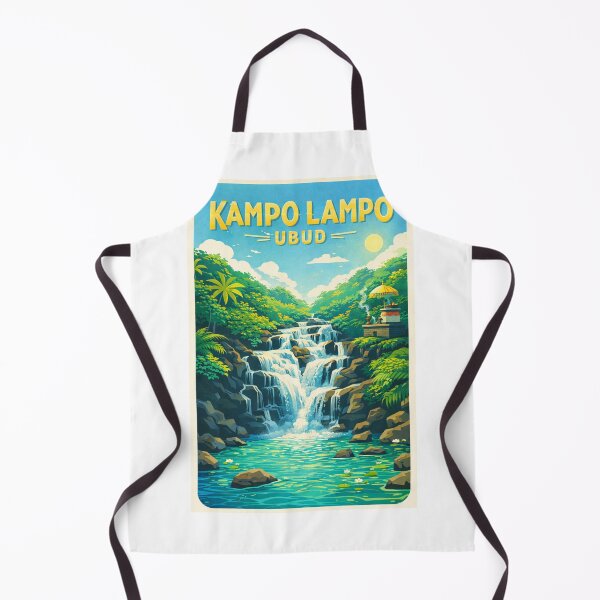 Item preview, Kampo Lampo Waterfall Ubud Bali Indonesia – Gianyar Regency and Tukad Petanu designed and sold by Aryabek.