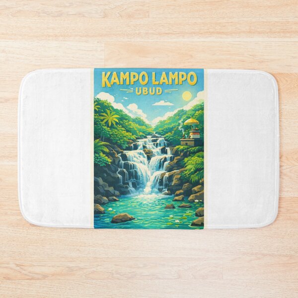 Item preview, Kampo Lampo Waterfall Ubud Bali Indonesia – Gianyar Regency and Tukad Petanu designed and sold by Aryabek.