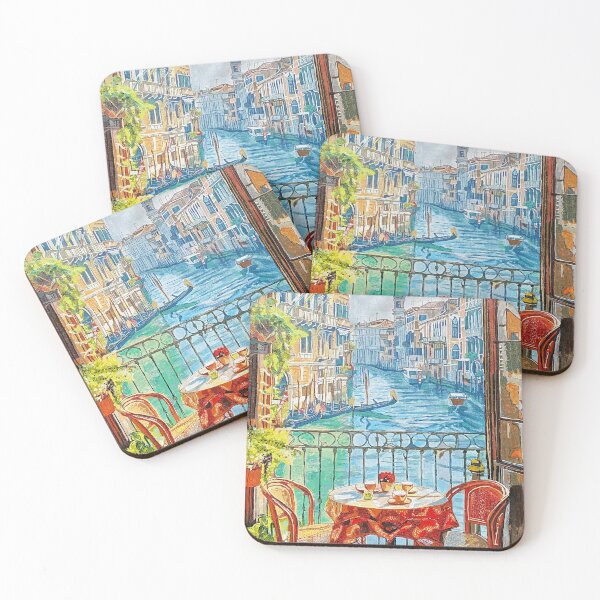 Item preview, Coffee in Venice designed and sold by RachelMcPheeArt.
