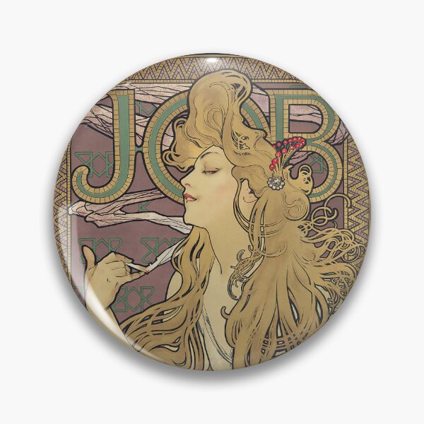 Item preview, Alphonse Mucha Job Rolling Papers Ad (1896) designed and sold by Matthew Kinnersly.