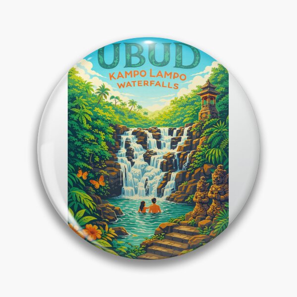 Item preview, Cascada Kampo Lampo en Ubud, Bali Indonesia designed and sold by Aryabek.