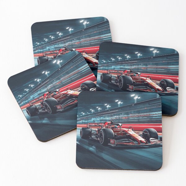 Item preview, Hyper-Realistic F1 Race Night | Velocity Track Deskmat & Speed Art designed and sold by Paddock Palette.