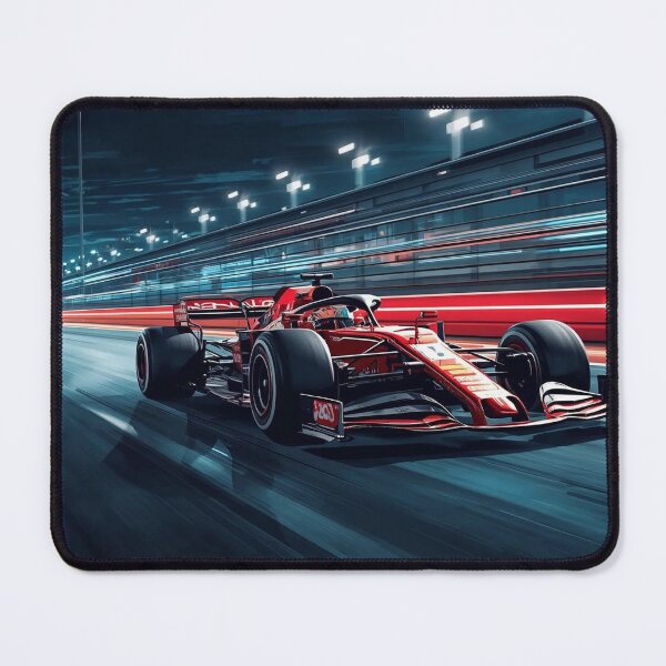 Item preview, Hyper-Realistic F1 Race Night | Velocity Track Deskmat & Speed Art designed and sold by Paddock Palette.