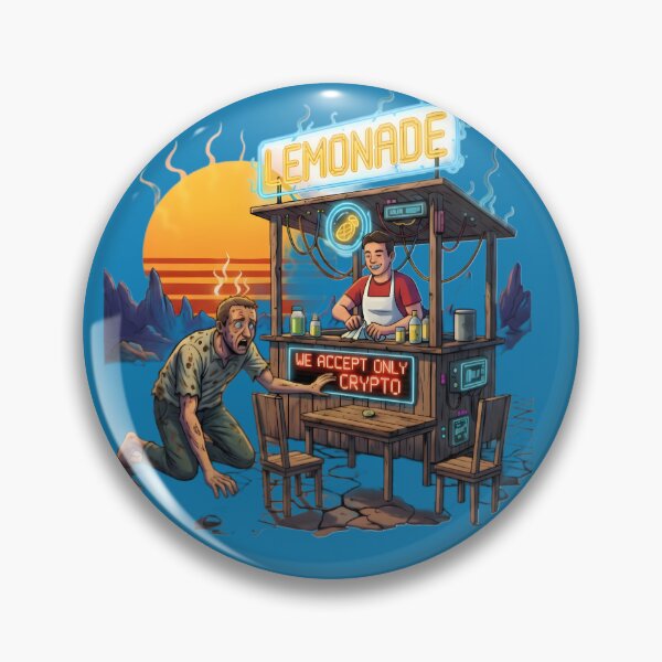 Item preview, Copy of Crypto Lemonade Bar- We are open 24/7.Vers 2.0 designed and sold by CryptoCactus.