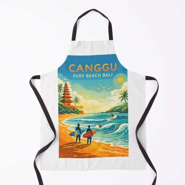 Item preview, Canggu Surf Beach Bali Indonesia – Badung Regency and Indian Ocean Coastline designed and sold by Aryabek.