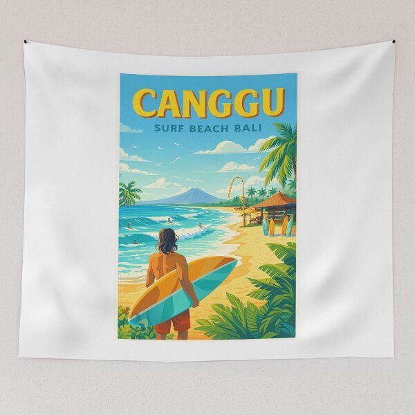 Item preview, Canggu Surf Beach in the Party Area of Bali, Indonesia designed and sold by Aryabek.