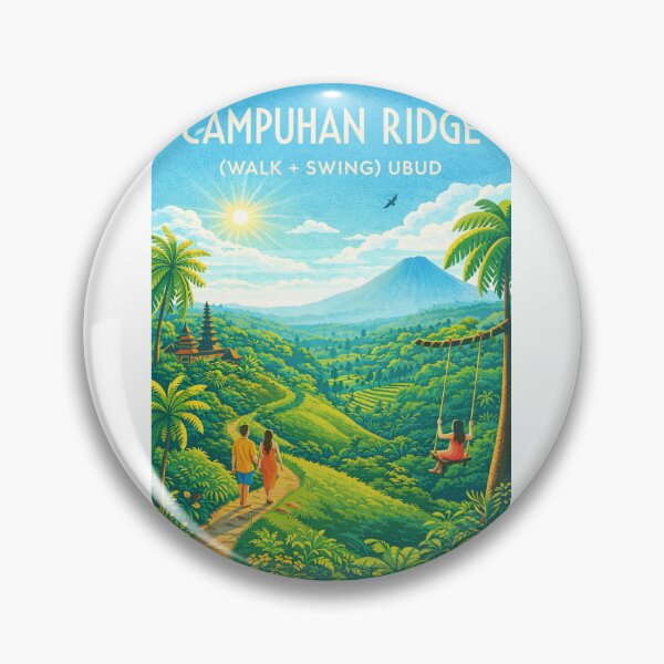 Item preview, Campuhan Ridge Walk Ubud Bali Indonesia – Gianyar Regency and Mount Agung Views designed and sold by Aryabek.