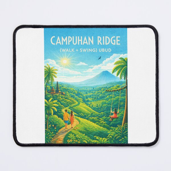 Item preview, Campuhan Ridge Walk Ubud Bali Indonesia – Gianyar Regency and Mount Agung Views designed and sold by Aryabek.