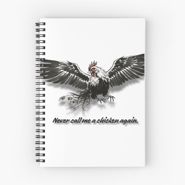 Item preview, Phoenix Risen: Never Call Me A Chicken Again - Fierce Motivation designed and sold by Animal Xeno Circus.