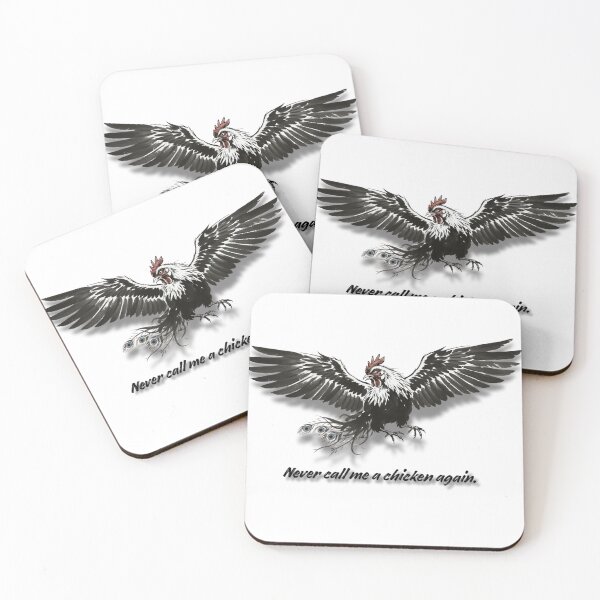 Item preview, Phoenix Risen: Never Call Me A Chicken Again - Fierce Motivation designed and sold by Animal Xeno Circus.