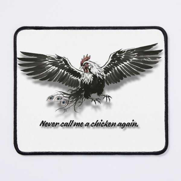 Item preview, Phoenix Risen: Never Call Me A Chicken Again - Fierce Motivation designed and sold by Animal Xeno Circus.