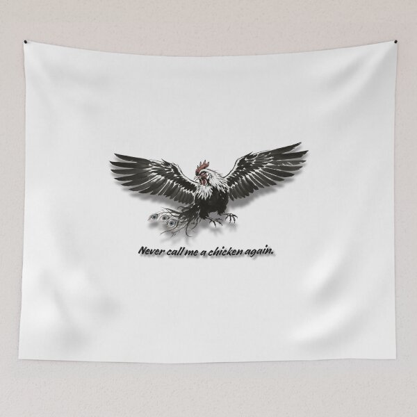 Item preview, Phoenix Risen: Never Call Me A Chicken Again - Fierce Motivation designed and sold by Animal Xeno Circus.