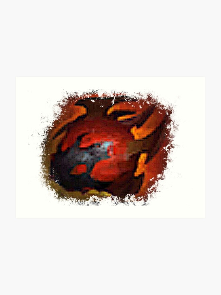 Dota 2 Heart Of Tarrasque Art Print