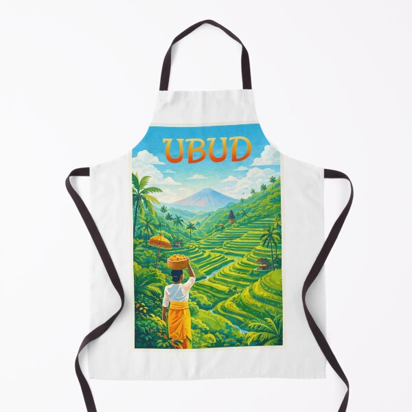 Item preview, Ubud Bali Indonesia – Gianyar Regency, Tegalalang Rice Terraces and Mount Agung designed and sold by Aryabek.