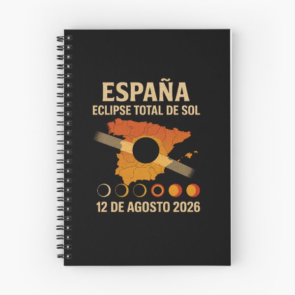 Item preview, Spain Solar Eclipse 2026 designed and sold by jkrphoto.