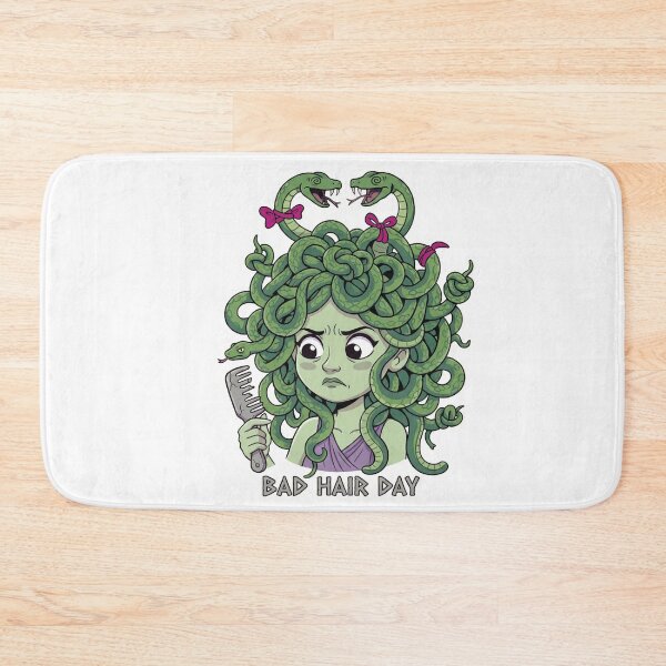 Item preview, Funny Medusa Bad Hair Day Cute Greek Mythology Pun designed and sold by MythoWorldddd.