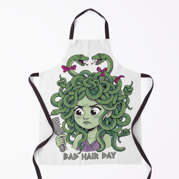 Item preview, Funny Medusa Bad Hair Day Cute Greek Mythology Pun designed and sold by MythoWorldddd.