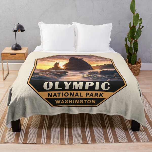 Item preview, Olympic National Park Sticker, Washington Poster designed and sold by Gideon Emmerich.