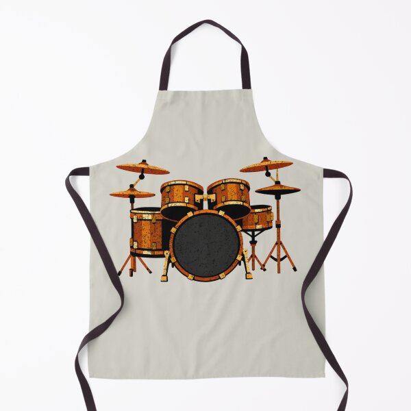 Item preview, Vintage Drum Set Retro Music Lover designed and sold by FreshVibe Prints.
