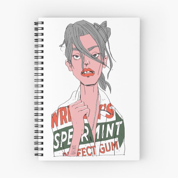 Item preview, Girl Chewing Gum designed and sold by Kicksaus.