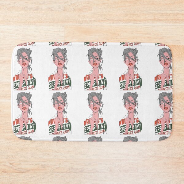 Item preview, Girl Chewing Gum designed and sold by Kicksaus.
