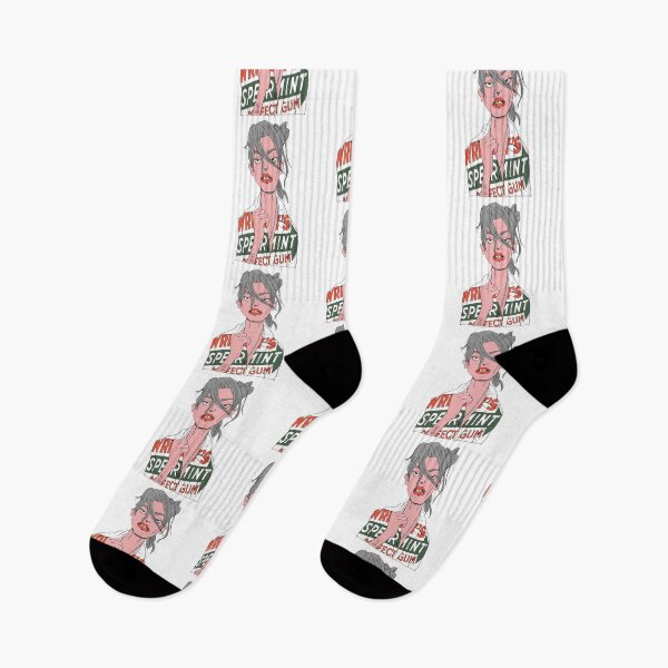 Item preview, Girl Chewing Gum designed and sold by Kicksaus.