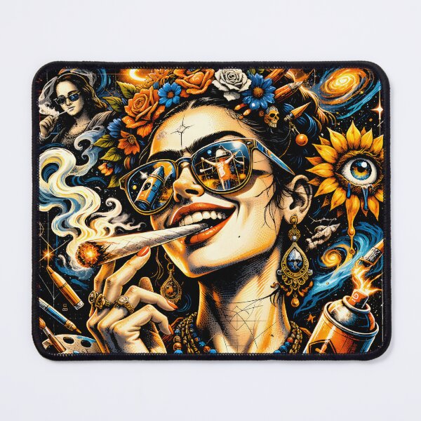 Item preview, Created Under Influence Streetwear – Psychedelic Artist Graphic, Funny Stoner Art Urban Design designed and sold by WAUZ.