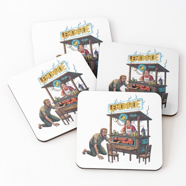 Item preview, Copy of Copy of Crypto Lemonade Bar- We are open 24/7.Vers 3.0 designed and sold by CryptoCactus.