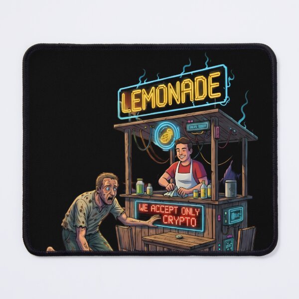 Item preview, Copy of Copy of Crypto Lemonade Bar- We are open 24/7.Vers 3.0 designed and sold by CryptoCactus.
