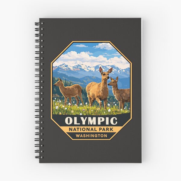 Item preview, Olympic National Park Magnet, Washington Poster, Olympic National Park Sticker designed and sold by Gideon Emmerich.