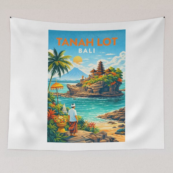 Item preview, Tanah Lot in Beraban, Kediri district, Tabanan Regency in Bali Indonesia designed and sold by Aryabek.