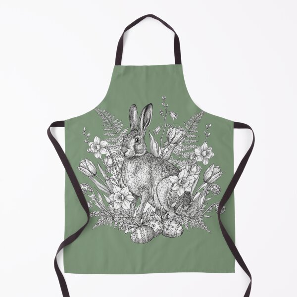 Item preview, Lepus Flora - Vintage Easter Hare Botanical Specimen designed and sold by LaurannaDesign.