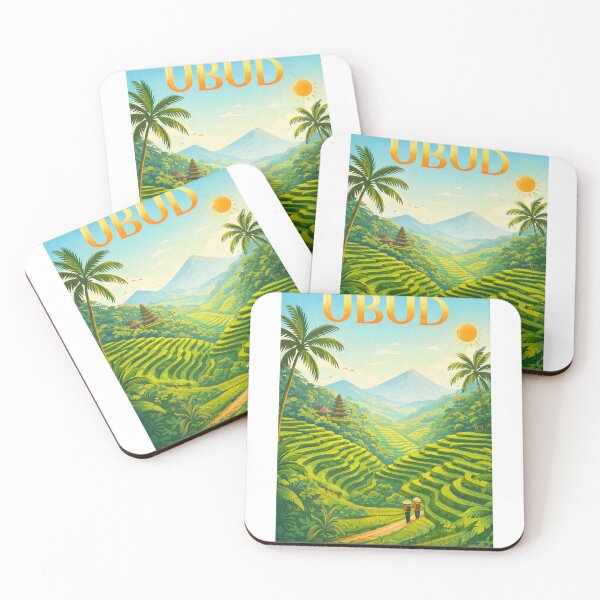 Item preview, Ubud Bali Indonesia – Tegalalang Rice Terrace in Gianyar Regency and Mount Agung Highlands designed and sold by Aryabek.