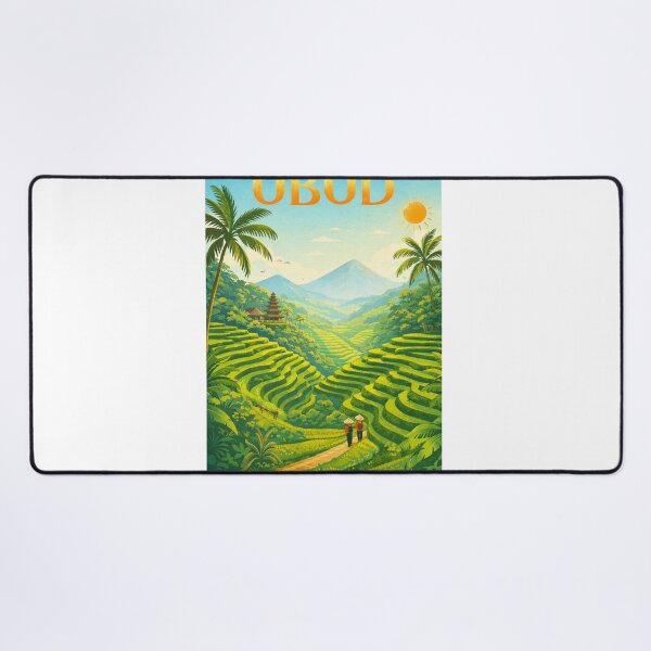 Item preview, Ubud Bali Indonesia – Tegalalang Rice Terrace in Gianyar Regency and Mount Agung Highlands designed and sold by Aryabek.