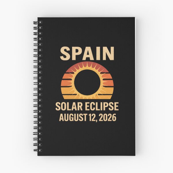 Item preview, Spain Solar Eclipse 2026 designed and sold by jkrphoto.