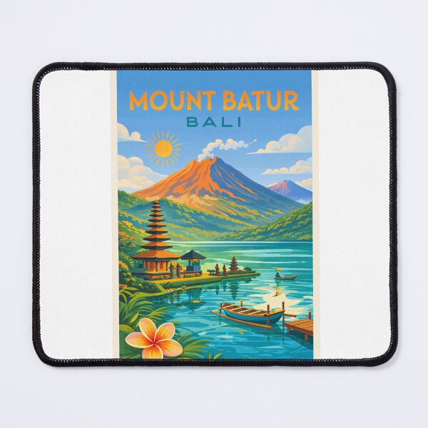 Item preview, Mount Batur Bali Indonesia – Kintamani and Lake Batur in Bangli Regency designed and sold by Aryabek.