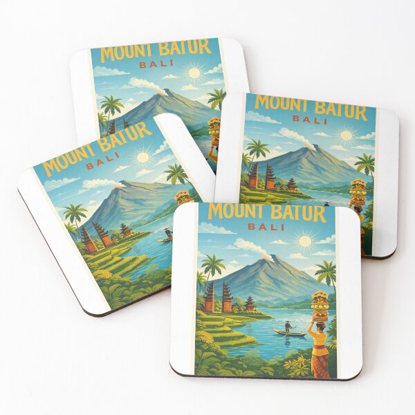 Item preview, Mount Batur in Bali Indonesia with view of Lake Batur in Bangli Regency designed and sold by Aryabek.