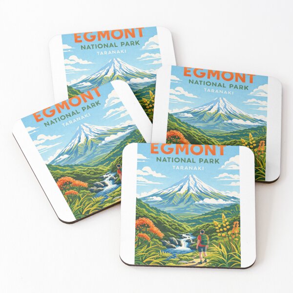 Item preview, Egmont National Park Taranaki New Zealand – Mount Taranaki and North Island designed and sold by Aryabek.
