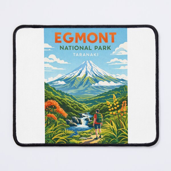 Item preview, Egmont National Park Taranaki New Zealand – Mount Taranaki and North Island designed and sold by Aryabek.