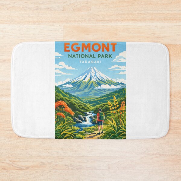 Item preview, Egmont National Park Taranaki New Zealand – Mount Taranaki and North Island designed and sold by Aryabek.