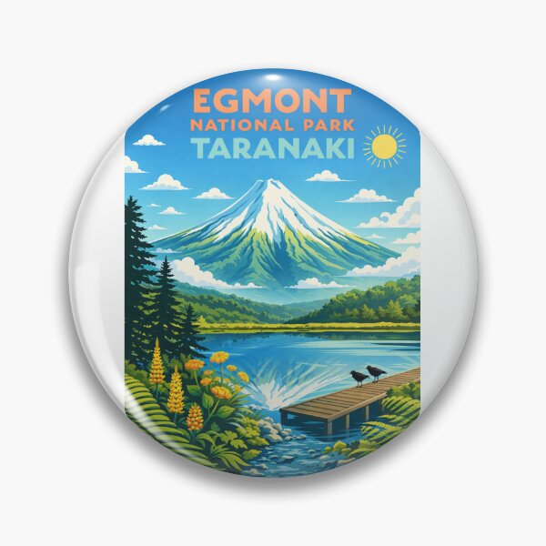 Item preview, Egmont National Park in Taranaki New Zealand designed and sold by Aryabek.