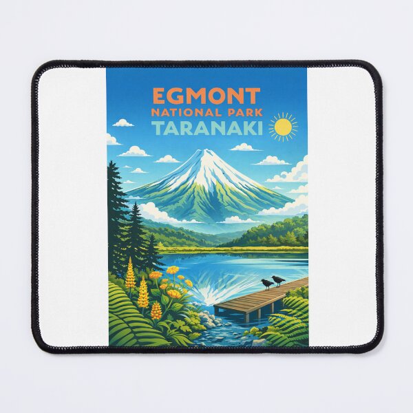 Item preview, Egmont National Park in Taranaki New Zealand designed and sold by Aryabek.