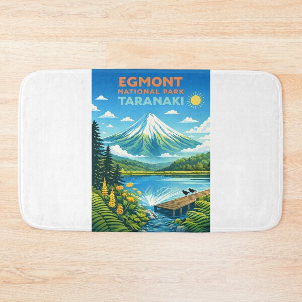 Item preview, Egmont National Park in Taranaki New Zealand designed and sold by Aryabek.
