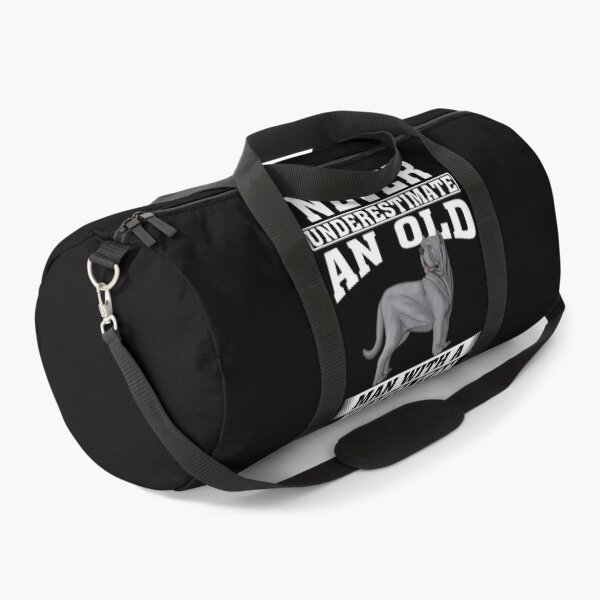 Item preview, Never Underestimate an Old Man with Neapolitan Mastiff designed and sold by CosmoKitsch.