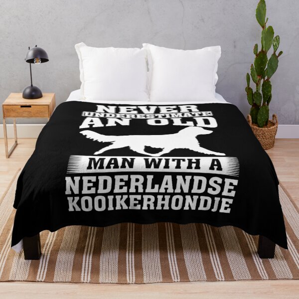 Artikelvorschau, Unterschätzen Sie niemals einen alten Mann mit Nederlandse Kooikerhondje entworfen und verkauft von CosmoKitsch.